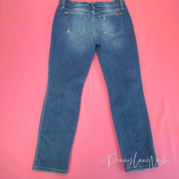 Joe's Jeans Distressed Skinny Ankle Jeans Size 30 - Picture 12 of 15